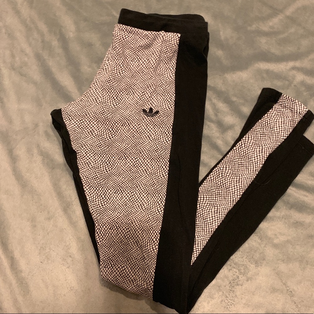 Adidas Leggings black and white